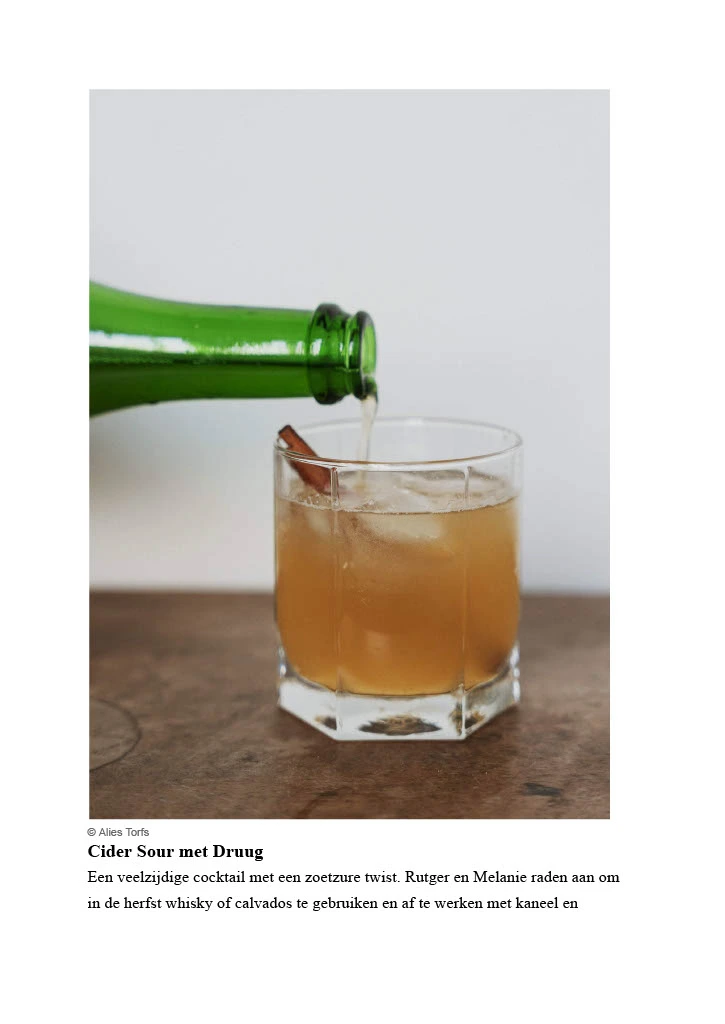 recept cider sour druug lekker origineel zuur