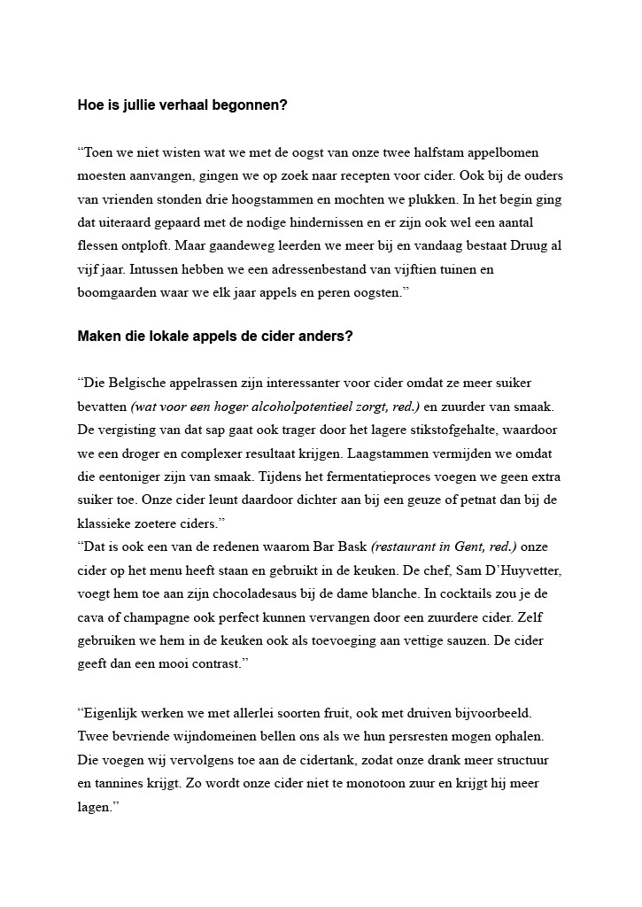 de uit de hand gelopen hobby cider maken van hoogstam appels en peren